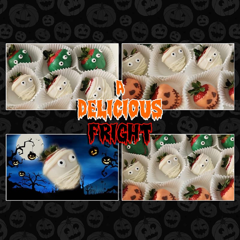 Chocolate Covered Strawberries Halloween